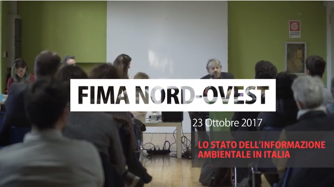 FIMA Nord Ovest, lo stato dell'informazione ambientale in Italia