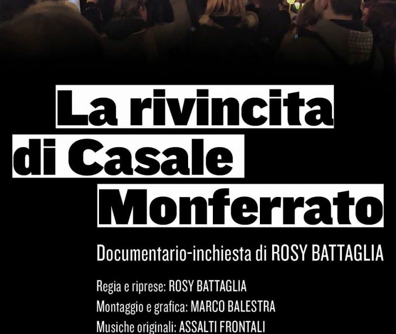 "La rivincita di Casale Monferrato", al Circolo della Stampa la proiezione del documentario