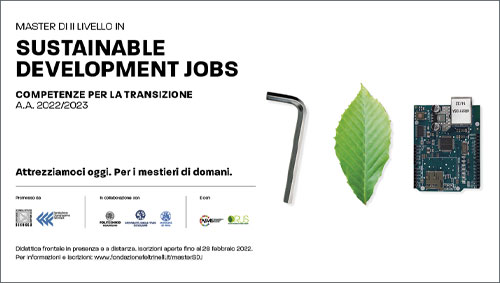 Master in Sustainable Development Jobs: le competenze per i mestieri di domani
