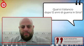 Voci | Parole senza barriere. Voci dalla Siria con Alex Moscetta